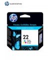 CARTUCHO TINTA HP 22 COLOR (C9352AL) 6ML