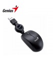 MOUSE USB GENIUS RETRACTIL MICRO TRAVELER V2 BLACK