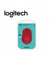 MOUSE INALÁMBRICO LOGITECH ERGONOMICO ROJO M280