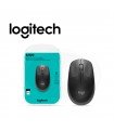 MOUSE USB LOGITECH INALAMBRICO BLACK M190 (910-005902)