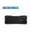 TECLADO GAMER MICRONICS LIGHTER MIC K727