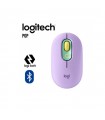 MOUSE BLUETOOTH LOGITECH POP VIBES LILA