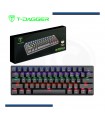 TECLADO GAMER T DAGGER ARENA RAINBOW ENGLISH BLACK BROWN SWITCH (T-TGK321-BR)