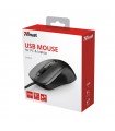 MOUSE USB TRUST CARVE WIRED (23733)