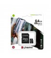 MEMORIA MICROSD KINGSTON 64GB CLASS10 (SDCS/64GB)