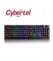 TECLADO GAMER USB CYBERTEL XTREME WHITE K505W (CYB K505W)