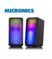 PARLANTES 2 MICRONICS LUXOR MIC S305  / RGB / 2.0