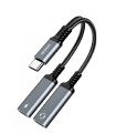 CABLE USB-C/DL USB-C HP & CHRG