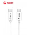 CABLE USB C-C TEROS 60W 3A