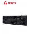 TECLADO ESTÃ¡NDAR USB TE4067 BK